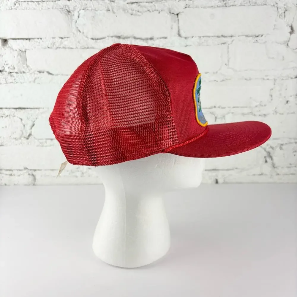 Vintage Hoover Library-Museum Snapback Hat